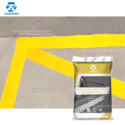 High Coating Rate Reflective Road Marking Paint Weather Resistant For Industrial Areas