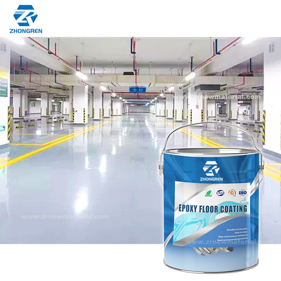 Chemical Resistant Epoxy Resin Floor Paint Epoxy Concrete Floor Coating Odoless