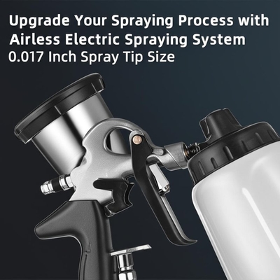 Upgrade Your Spraying Process with Airless Electric Spraying System 0.017 Inch Spray Tip Size
