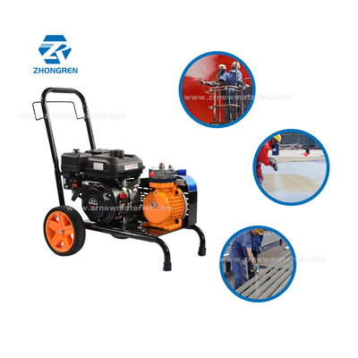 High Pressure Gas Airless Paint Sprayer 7.5HP Fully Automatic Airless Putty Sprayer