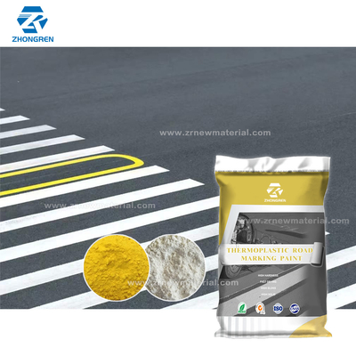 Waterproof Traffic Line Yellow Paint Anti Pollution Impact Resistance Customizable