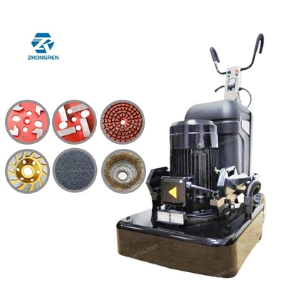 4 Heads Cement Floor Grinder 380V 650mm High Precision Easy Control