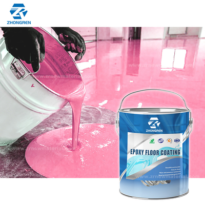 High Clear Epoxy Resin Floor Coating For Electronics Industry Impact Resistant