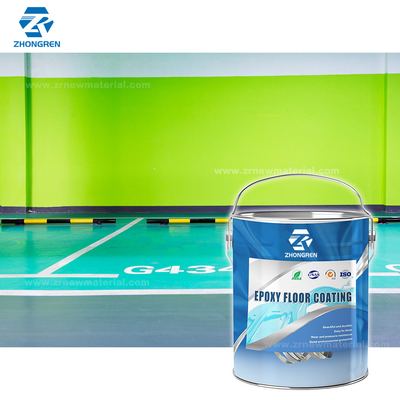 Chemical Resistant Epoxy Resin Floor Paint Epoxy Concrete Floor Coating Odoless