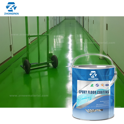 Chemical Resistant Epoxy Resin Floor Paint Epoxy Concrete Floor Coating Odoless
