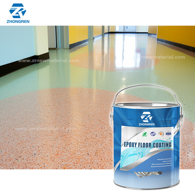 Pressure Resistant Clear Epoxy Floor Coating Customizable Industrial Epoxy Paint
