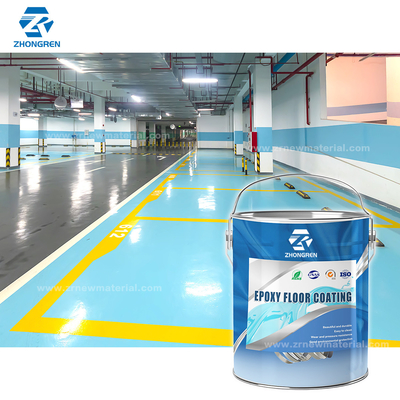 High Transparent Epoxy Floor Coating Chemical Resistant Garage Epoxy Paint