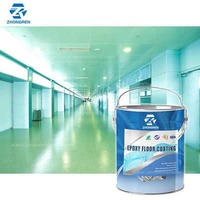 Powder Coating Water Based Epoxy Resin Floor Paint For Indoor Building Floors