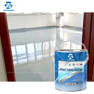 Low VOC Anti Static Epoxy Floor Paint Abrasion Resistant  Custom Color