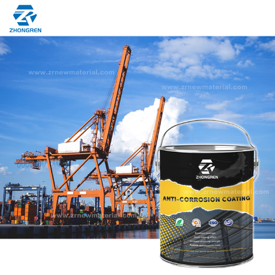 Crystal Clear Epoxy Resin Floor Coating Anti Dust For Concrete And Metallic Finish