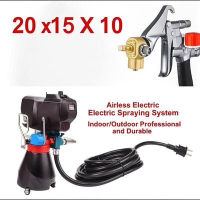 20 X 15 X 10 Inches Airless Electric Spraying System Indoor/Outdoor Professional and Durable