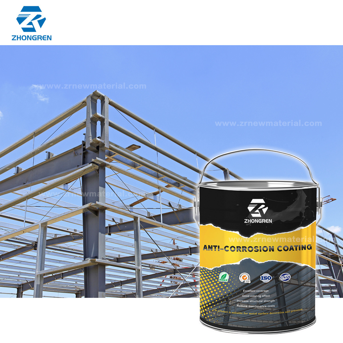 Anti Rust Epoxy Custom Waterborne Epoxy Coating for Metal Anti-Corrosion